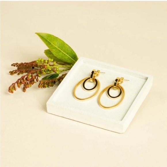 VITA FEDE Cassio Earrings in Gold Wear 10 Ways New With Dust Bag - Picture 8 of 9